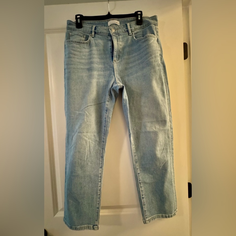 Loft Blue Jeans- Girlfriend cut